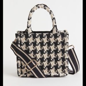 H&M Small Houndstooth Tote